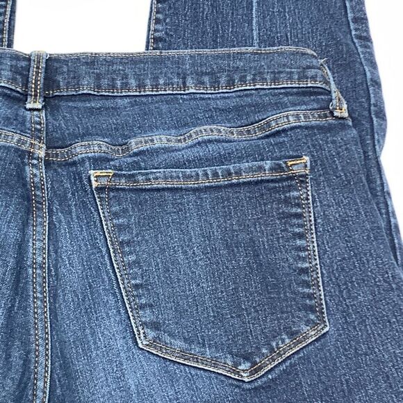 Old Navy Women's Denim Five-Pocket Original Mid-Rise Jeans Blue Size 14 Regular - Picture 6 of 8
